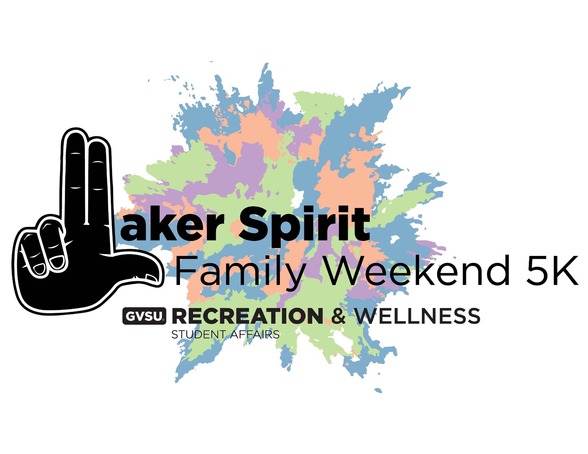 Laker Spirit Family Weekend 5K Logo